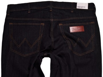 WRANGLER spodnie SLIM blue REGULAR jeans TEXAS _ W38 L32