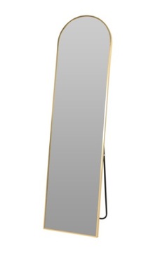 STOJĄCE LUSTRO 150 CM ZŁOTE