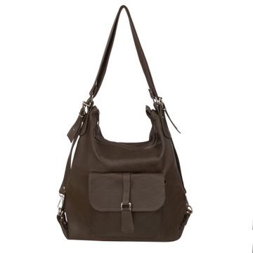 ЖЕНСКАЯ КОЖАНАЯ СУМКА РЮКЗАК А4 СУМКА-ШОППЕР ИЗ НАТУРАЛЬНОЙ КОЖИ ЦВЕТА