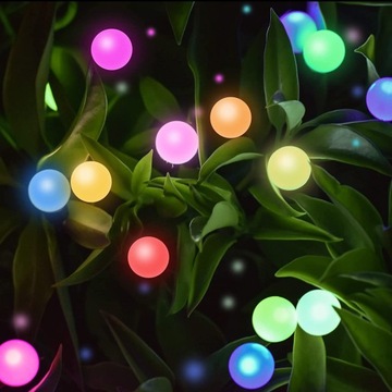 2 шт. СОЛНЕЧНАЯ ЛАМПА FIREFLY SWING BALL SARDEN BALL 10LED