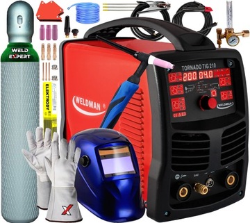 SPAWARKA WELDMAN TORNADO 210 AC/DC MMA PULS 230V