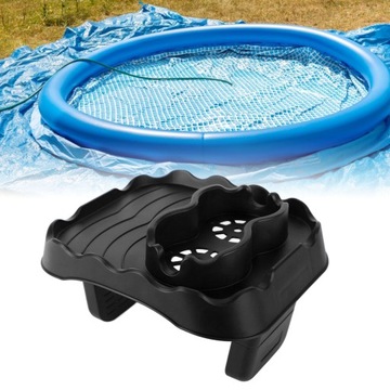 PÓŁKA NA NAPOJE TELEFON UCHWYT DO BASENU SPA PASUJE SZARY