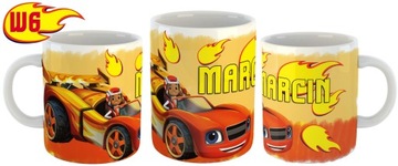 КОМПЛЕКТ ФУТБОЛКА+КРУЖКА BLAZE AND MEGAMACHINE+ИМЯ Y5