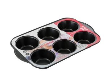 Forma Blacha do Muffinek FLORINA 6 muffinek