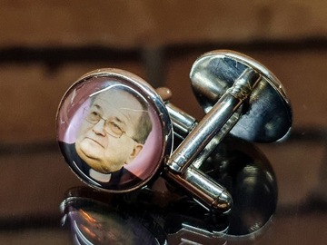 Запонки Ярослав Качиньский Президент PIS