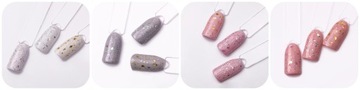 ГИБРИДНЫЙ ТОП NO WIPE WHITE GLITTER LOUIS SHIMMER NTN 5g