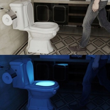 Подсветка унитаза, лампа датчика сумерек