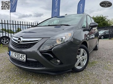 Opel Zafira C Tourer 1.4 Turbo ECOTEC 140KM 2012 Opel Zafira 7 osobowy -Tourer- Szwajcaria - Po przegladzie olejowym Gwara, zdjęcie 2