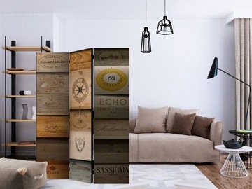 Ширма из трех частей - Старый виноградник