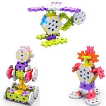 MELI CONSTRUCTOR BLOCK 200 ЭЛЕМЕНТОВ + РАСКРАСКА