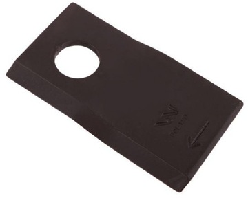 Nóż nożyk kosiarka prawy 90x48x4mm otwór 19 1448261 Krone WARYŃSKI 25szt