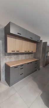 Кухня NoVa 240 см, Антрацит