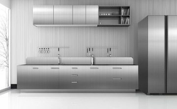 ТОЛСТАЯ АЛЮМИНИЕВАЯ ФОЛЬГА, САМОКЛЕЙКАЯ, ВОДОНЕПРОНИЦАЕМАЯ, КУХОННЫЙ ХОЛОДИЛЬНИК 500X60CM