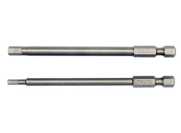 KOŃCÓWKI WKRĘTAKOWE 1/4'' 2 SZT - HEX TAMPERPROOF: 3X100MM 5X100MM YATO