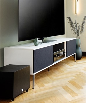 DALI SUB C-8 D БЕЛОЕ УКРАШЕНИЕ ДЛЯ ГОСТИНОЙ С БОЛЬШИМ БАСОМ