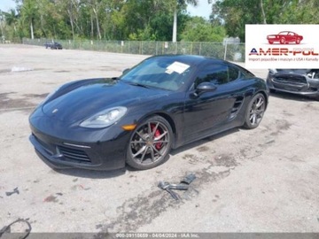 Porsche Cayman 718 Coupe 2.5 350KM 2018 Porsche Cayman 2018r, 718 S, 2.5L