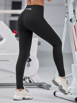 непрозрачные, моделирующие леггинсы для фитнеса XL/XXL