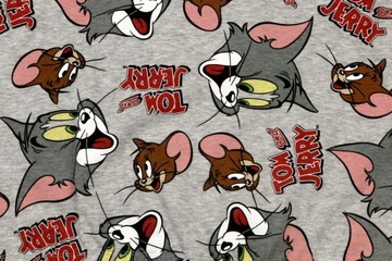 Tom and Jerry Bluza Crop Top rozm. M Kot Mysz
