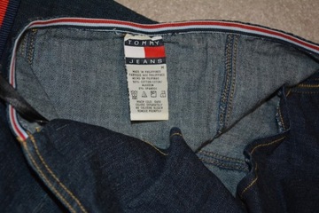 TOMMY HILFIGER JEANSOWA SUKIENKA M/S STAN IDEALNY