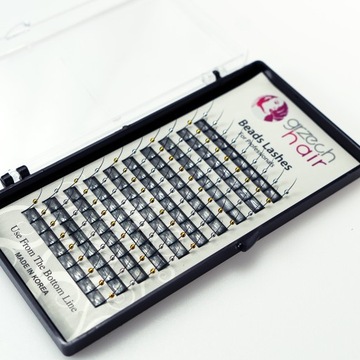 Rzęsy Dżety - Beads Lashes C (0.25) 12mm