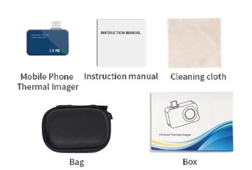 Инфракрасная тепловизионная камера USB-C TOOLTOP T7 256*192 Android