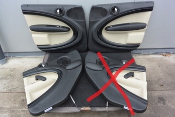 BOCZKI DRZWI TAPICERKA MINI COUNTRYMAN R60 KPL EU