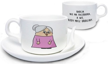 Zabawna filiżanka babcia dla dzień babci urodziny