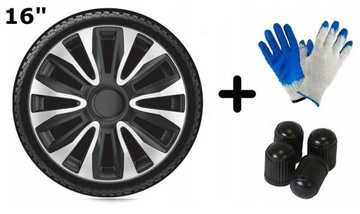4x KOŁPAKI 16''AVALONE Carbon SiB BMW AUDI+GRATIS