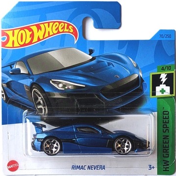 HOT WHEELS RIMAC NEVERA HW GREEN SPEED 4/10 1:64 NOWY !!!