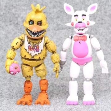 6 SZT FNAF FIGURKA FIVE NIGHTS AT FREDDY'S FIGURKI ZESTAW