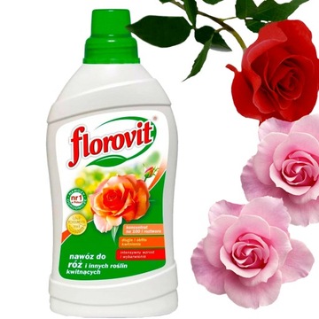 FLOROVIT NAWÓZ DO ROŻ I ROŚLIN KWITNĄCYCH 1 KG
