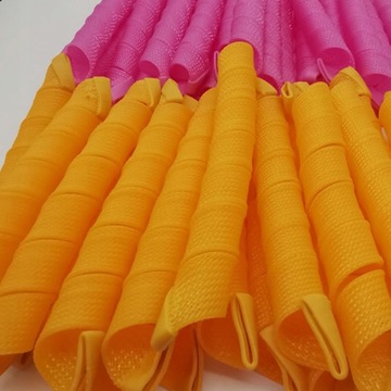 MAGIC LEVERAG papiloty spiralne wałki włosów 45 cm