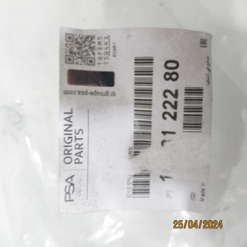 IG-052 LIŠTA NÁRAZNÍKU PŘEDNÍ PRAVÁ PEUGEOT RIFTER PARTNER III 9816989277