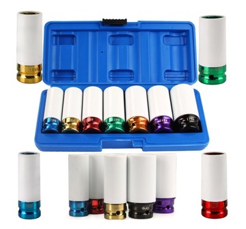 NASADKI UDAROWE KLUCZE DO FELG ALUMINIOWYCH ALUFELG 7EL