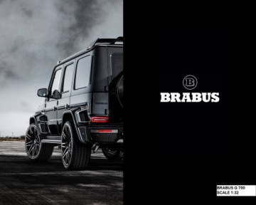 Mercedes Brabus G700 1:32 відкривні двері вогні LED звук