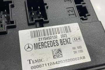 MODUL POHODĚ MERCEDES-BENZ E (W211) 2115452132 2.7L DIESEL 130KW 2004