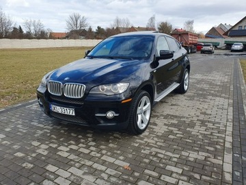 BMW X6 E71 Crossover xDrive50i 407KM 2008 BMW X6 4.4biturbo Full Opcja Alu20 Komforty Kamera, zdjęcie 1