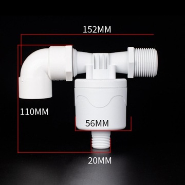 Плавающий шар, автоматическая подача воды, 1 дюйм, внешняя сторона