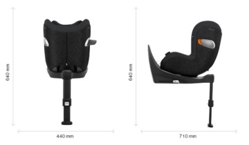 CYBEX SIRONA Z и сиденье Deep Black