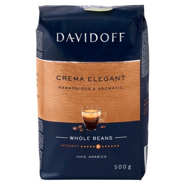 DAVIDOFF CAFE CREME ELEGANT KAWA ZIARNISTA 500g DATA:2026.03.14