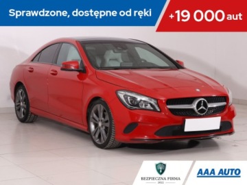 Mercedes CLA C117 Coupe 1.6 200 156KM 2016 Mercedes CLA 200, Automat, Skóra, Navi, Klima