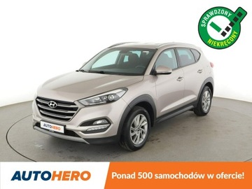 Hyundai Tucson III SUV 1.7 CRDI 115KM 2016 Hyundai Tucson navi PDC-kamera grzane fotele