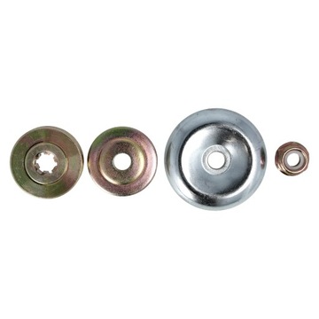 ШАЙБЫ, ГАЙКИ, КРЕПЕЖНЫЕ КОЛЬЦА К БЕНЗИНОВОЙ ЩЕТКЕ BRUTTER.