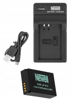 ŁADOWARKA USB+AKUMULATOR BATERIA DO CANON EOS M200