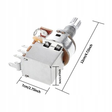 1/2/3/5 . Двухтактный потенциометр громкости