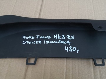 СПОЙЛЕР ПЕРЕДНЕГО БАМПЕРА FORD FOCUS MK3 RS
