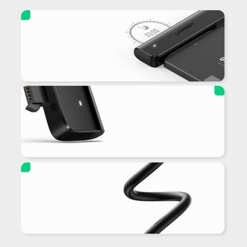 Szybki adapter USB-C 3.1 do dysk HDD/SSD 2,5''