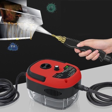 MOCNY MYJKA PAROWA CZYŚCIK DEZYNFEKOWAĆ + 3 GŁÓWKI SZCZOTECZKI