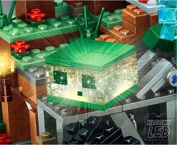 Minecraft БЛОКИ ГОРНАЯ ПЕЩЕРНАЯ ШАХТА 760 LED