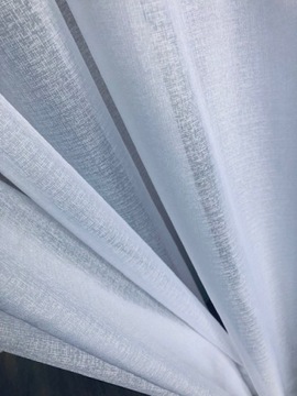 Штора из соболя, ЛЬНЯНАЯ СТРУКТУРА, высота 300 см, БЕСПЛАТНЫЙ ПОШИВ